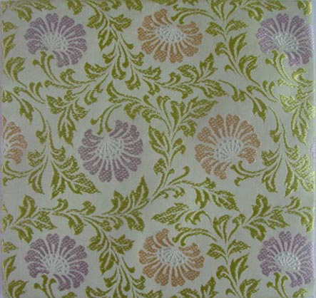 古帛紗萌葱地宝想華文錦